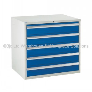 Euroslide Storage Cabinet 5 Drawer 825mm Type 1